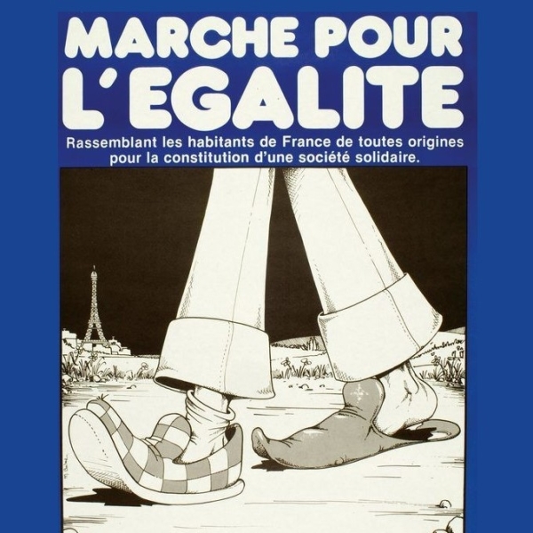 Affiche de la Marche pour l'égalité